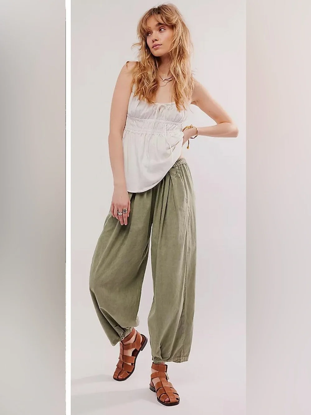 Free People To the Sky Parachute Pants XS - Picture 2 of 11